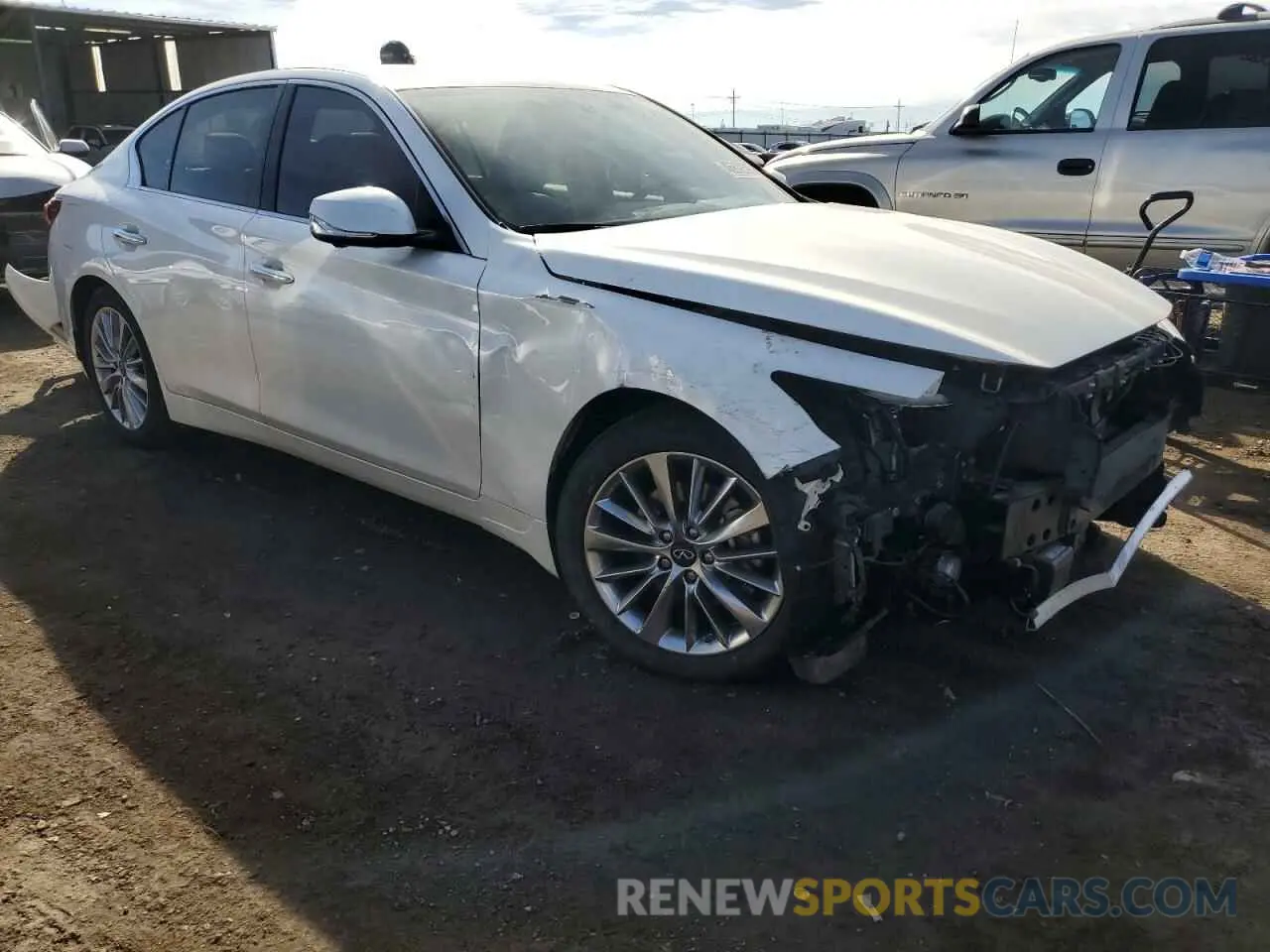 4 Photograph of a damaged car JN1EV7BR7MM754686 INFINITI Q50 2021