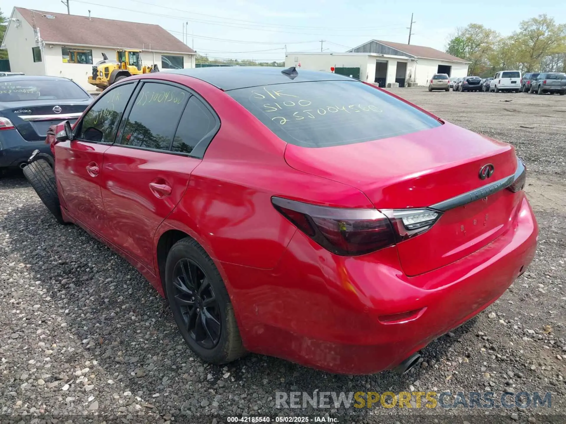 3 Фотография поврежденного автомобиля JN1EV7BR8MM750534 INFINITI Q50 2021