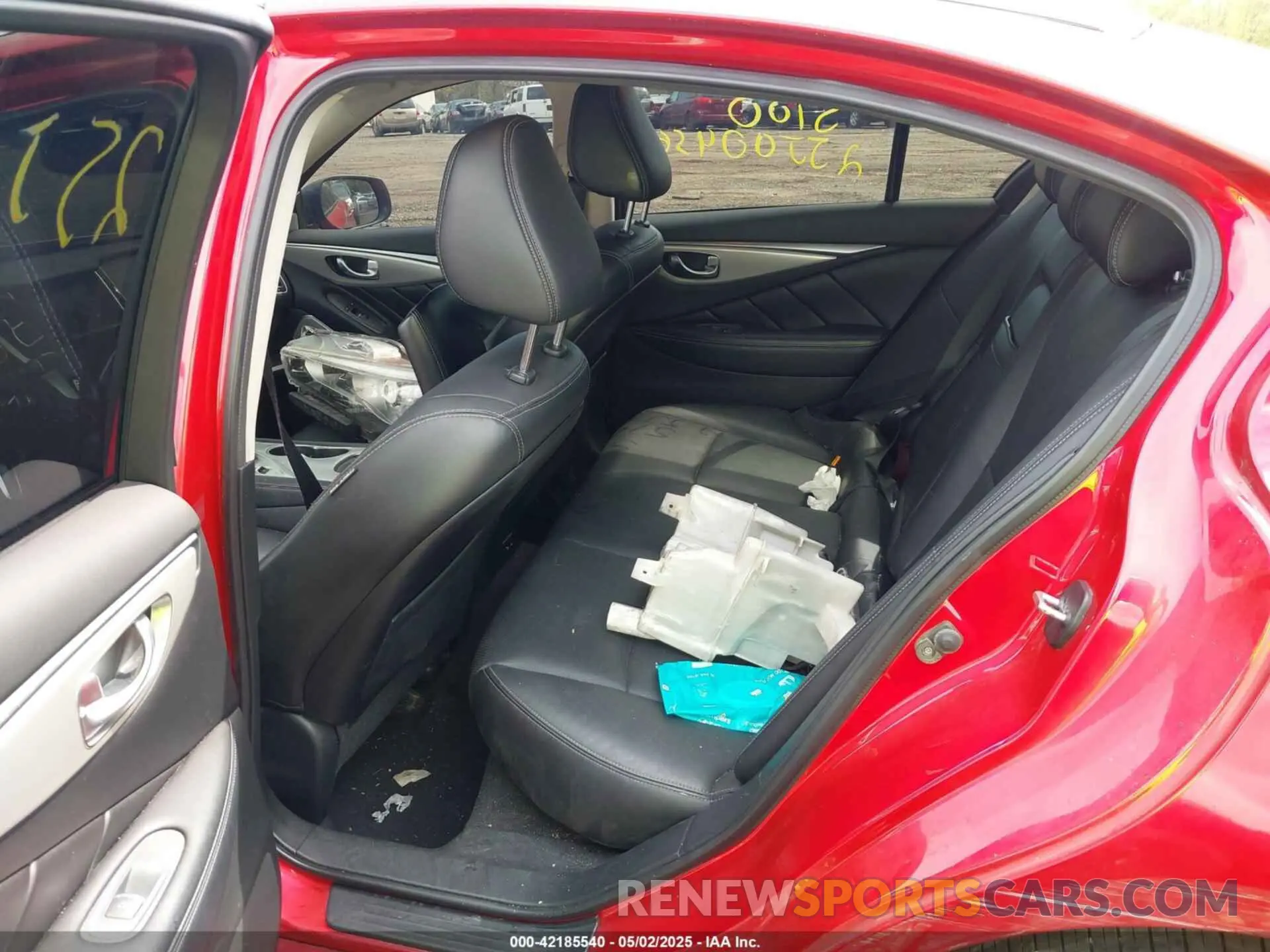 8 Фотография поврежденного автомобиля JN1EV7BR8MM750534 INFINITI Q50 2021