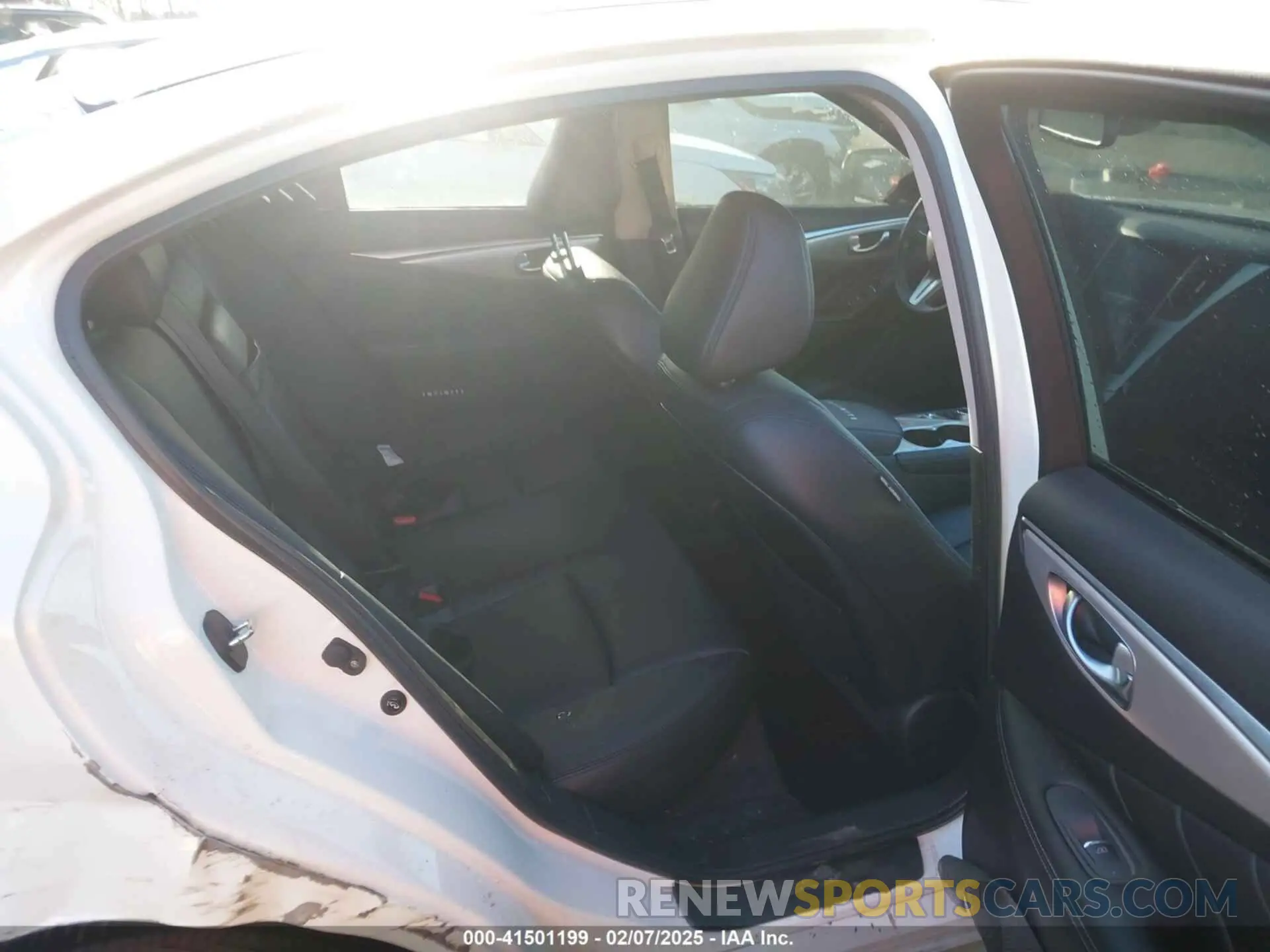 8 Фотография поврежденного автомобиля JN1EV7BR9MM750333 INFINITI Q50 2021