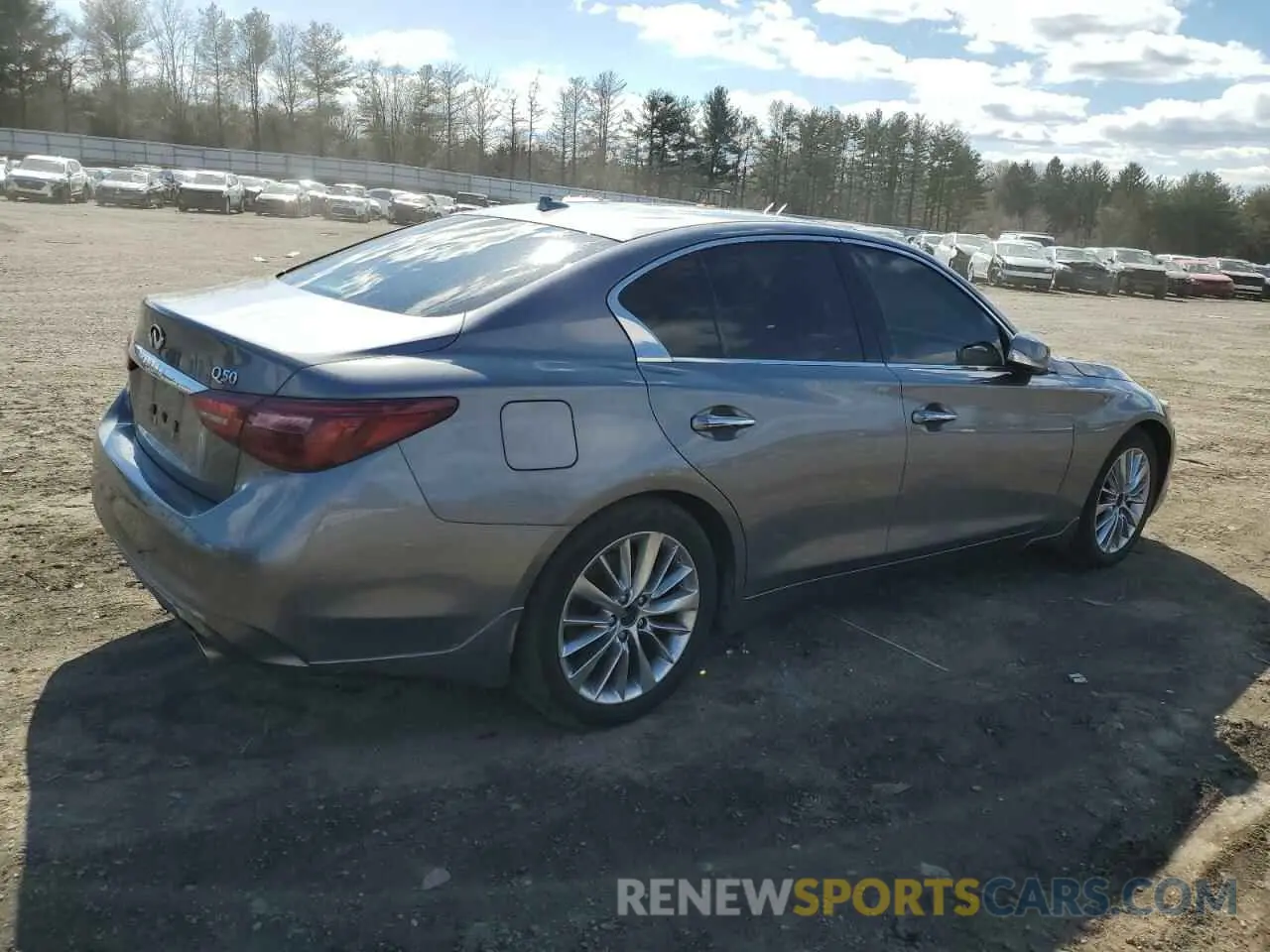 3 Фотография поврежденного автомобиля JN1EV7BR9MM750400 INFINITI Q50 2021
