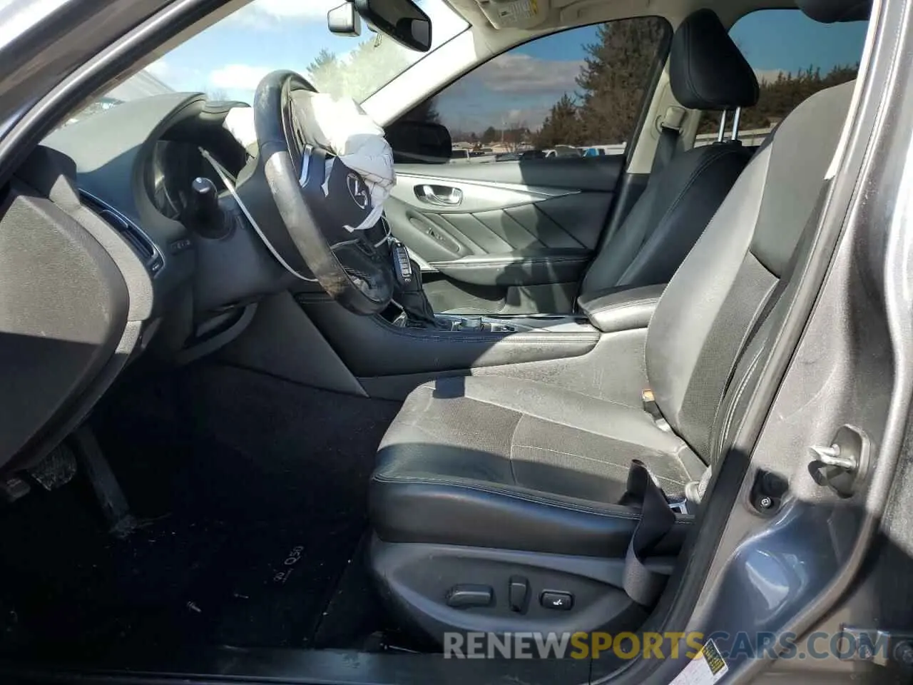 7 Фотография поврежденного автомобиля JN1EV7BR9MM750400 INFINITI Q50 2021