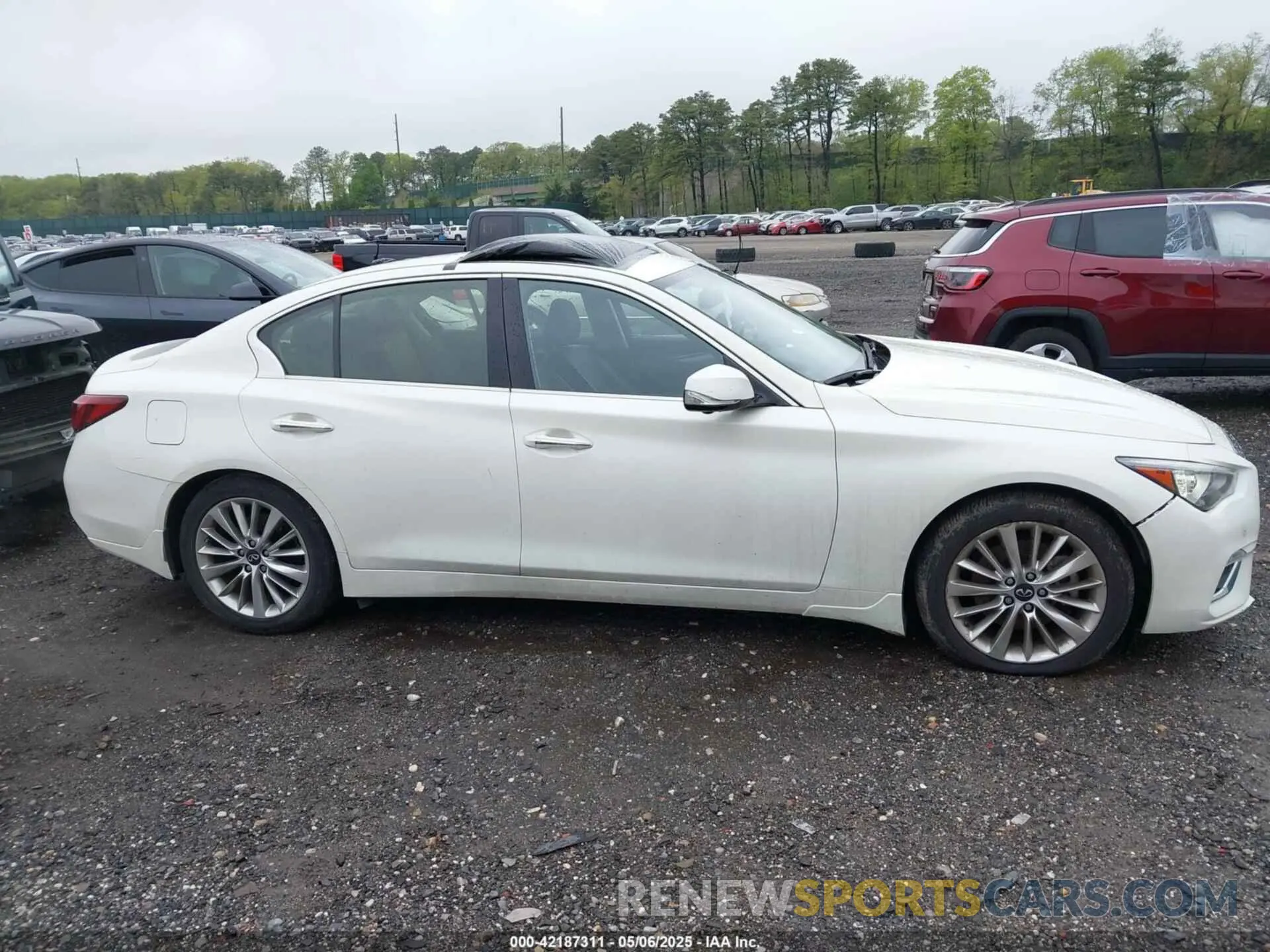 13 Фотография поврежденного автомобиля JN1EV7BR9MM754382 INFINITI Q50 2021