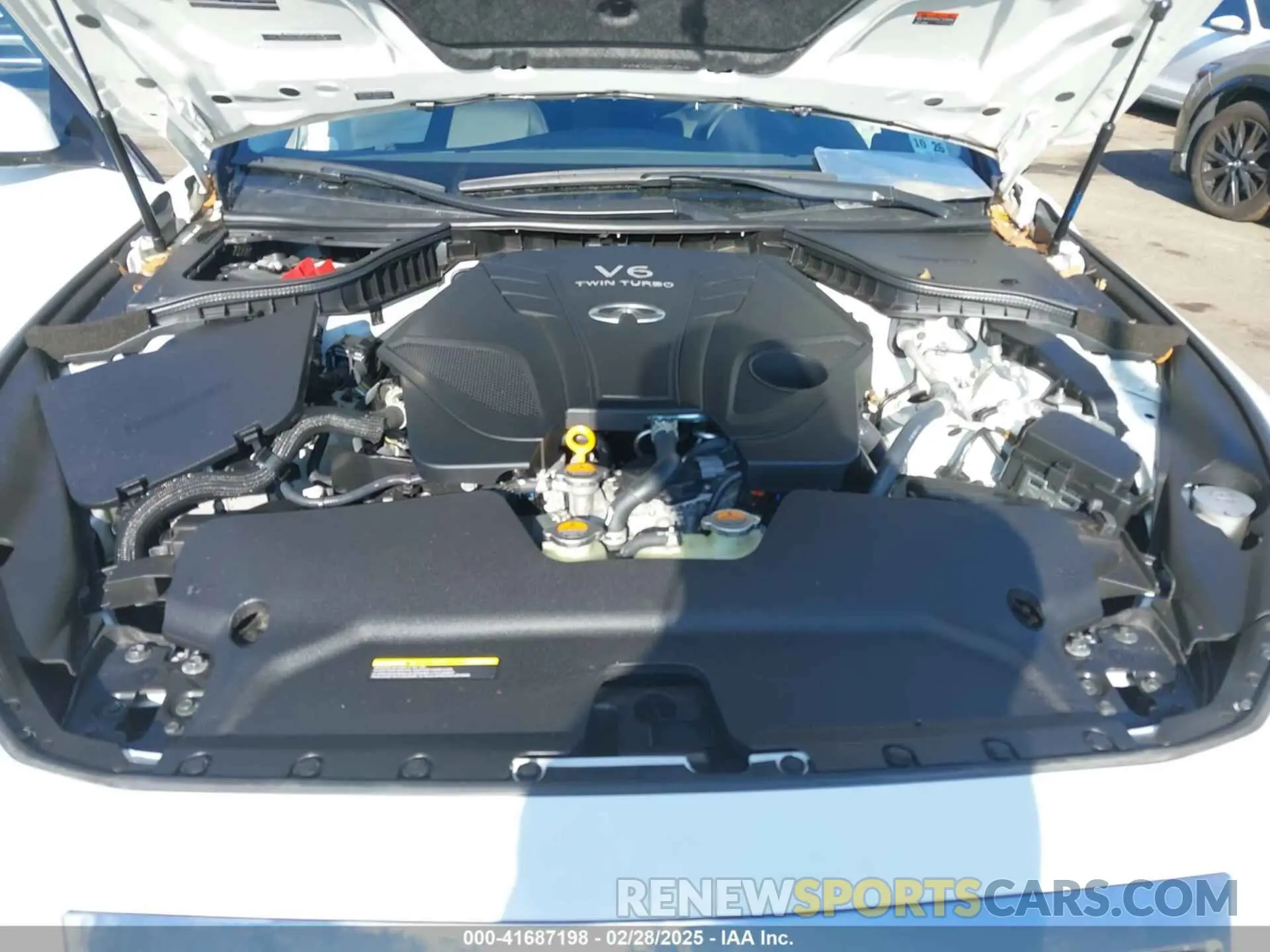 10 Photograph of a damaged car JN1EV7BR9MM754818 INFINITI Q50 2021