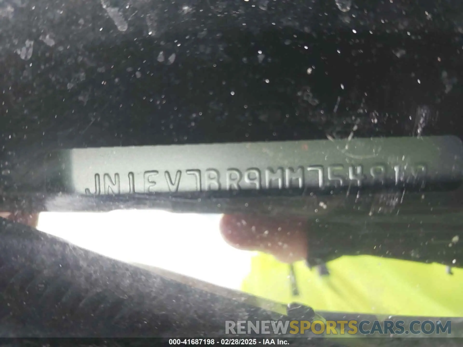 9 Photograph of a damaged car JN1EV7BR9MM754818 INFINITI Q50 2021