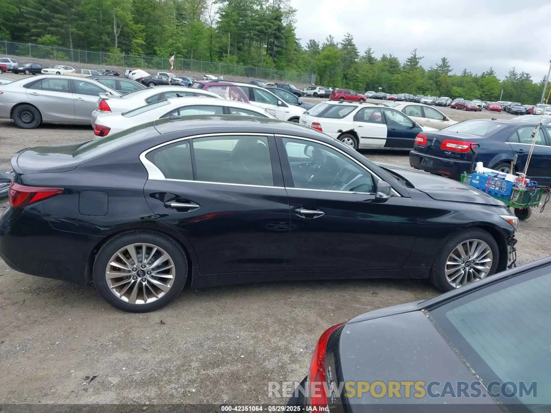 14 Фотография поврежденного автомобиля JN1EV7BR9MM754947 INFINITI Q50 2021