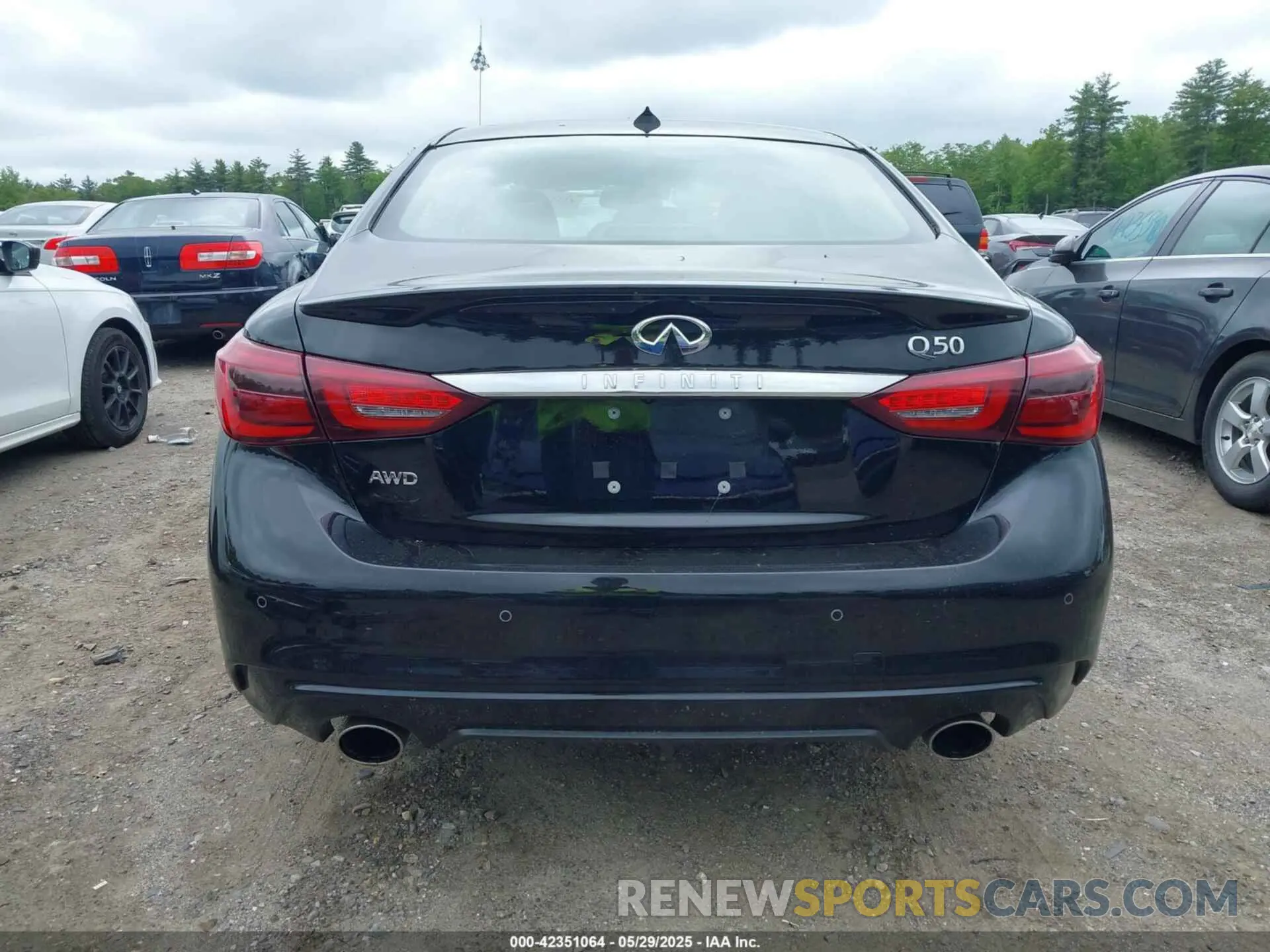 17 Фотография поврежденного автомобиля JN1EV7BR9MM754947 INFINITI Q50 2021