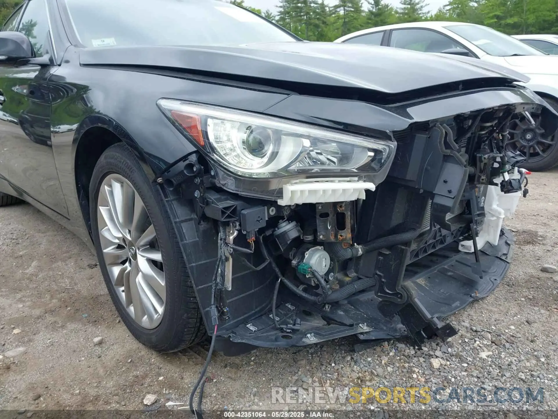 18 Фотография поврежденного автомобиля JN1EV7BR9MM754947 INFINITI Q50 2021