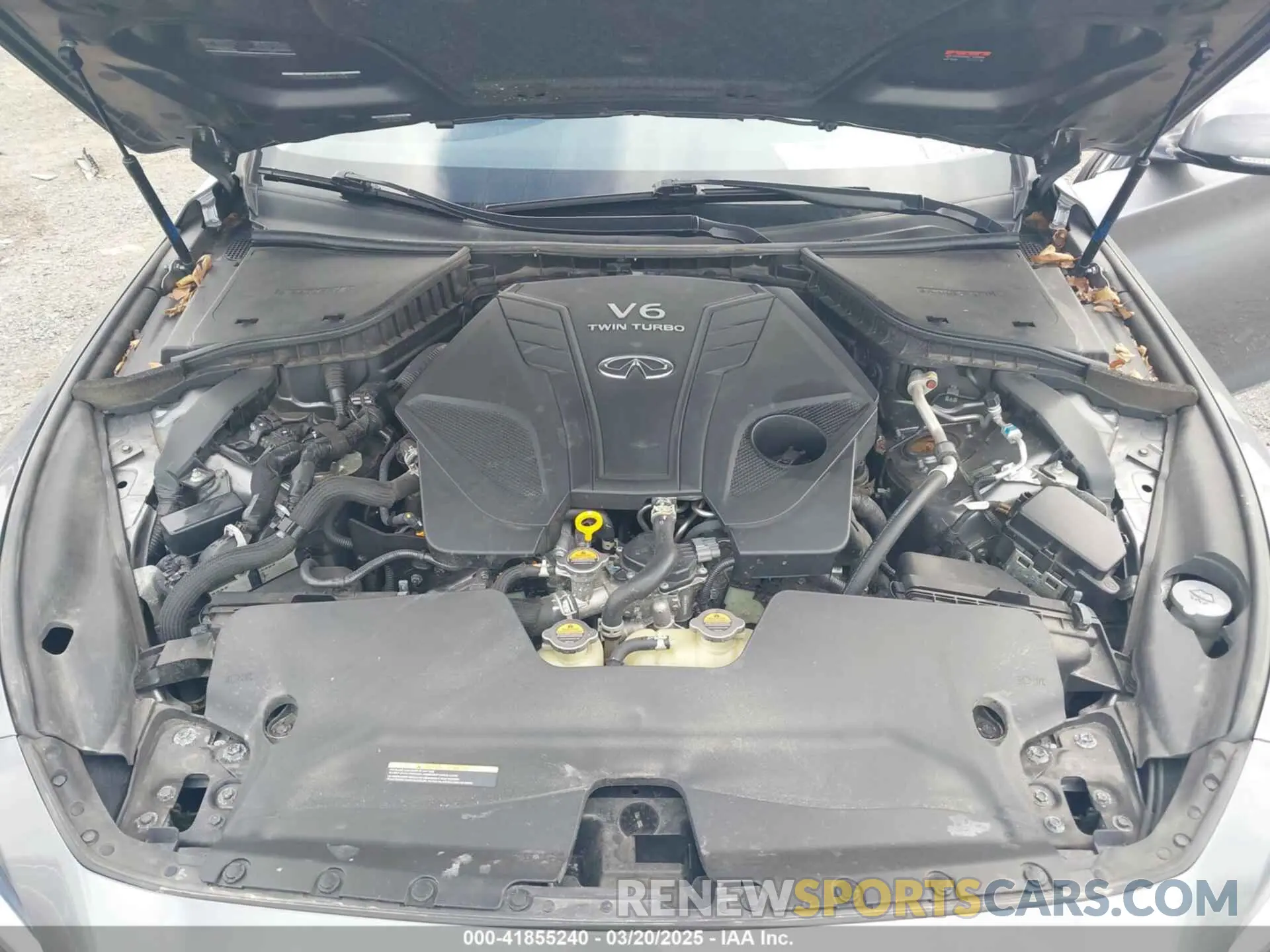 10 Photograph of a damaged car JN1EV7BRXMM751698 INFINITI Q50 2021