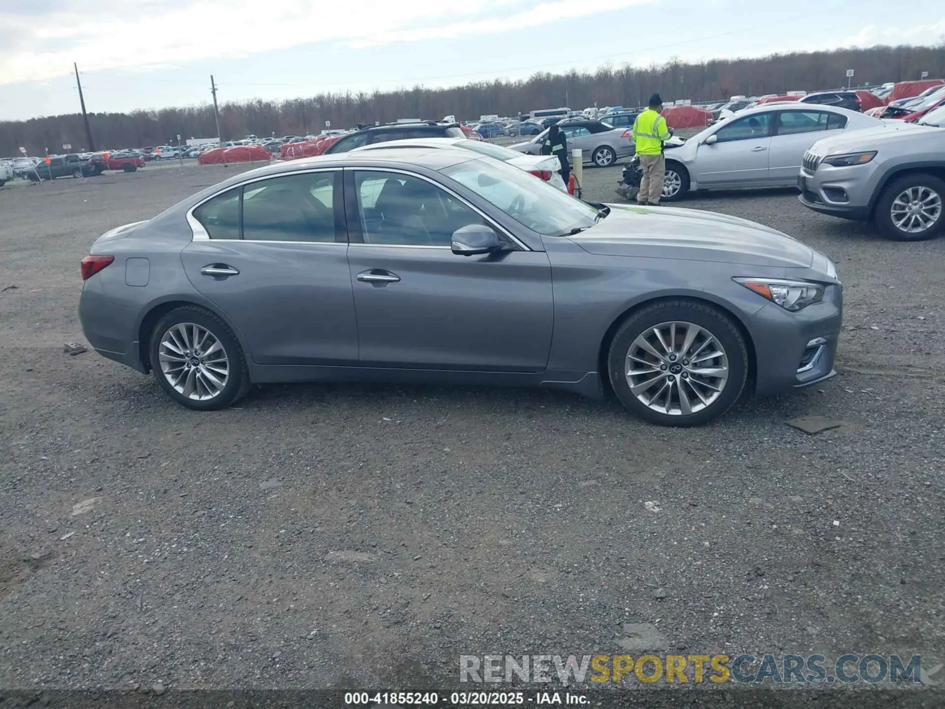 13 Photograph of a damaged car JN1EV7BRXMM751698 INFINITI Q50 2021