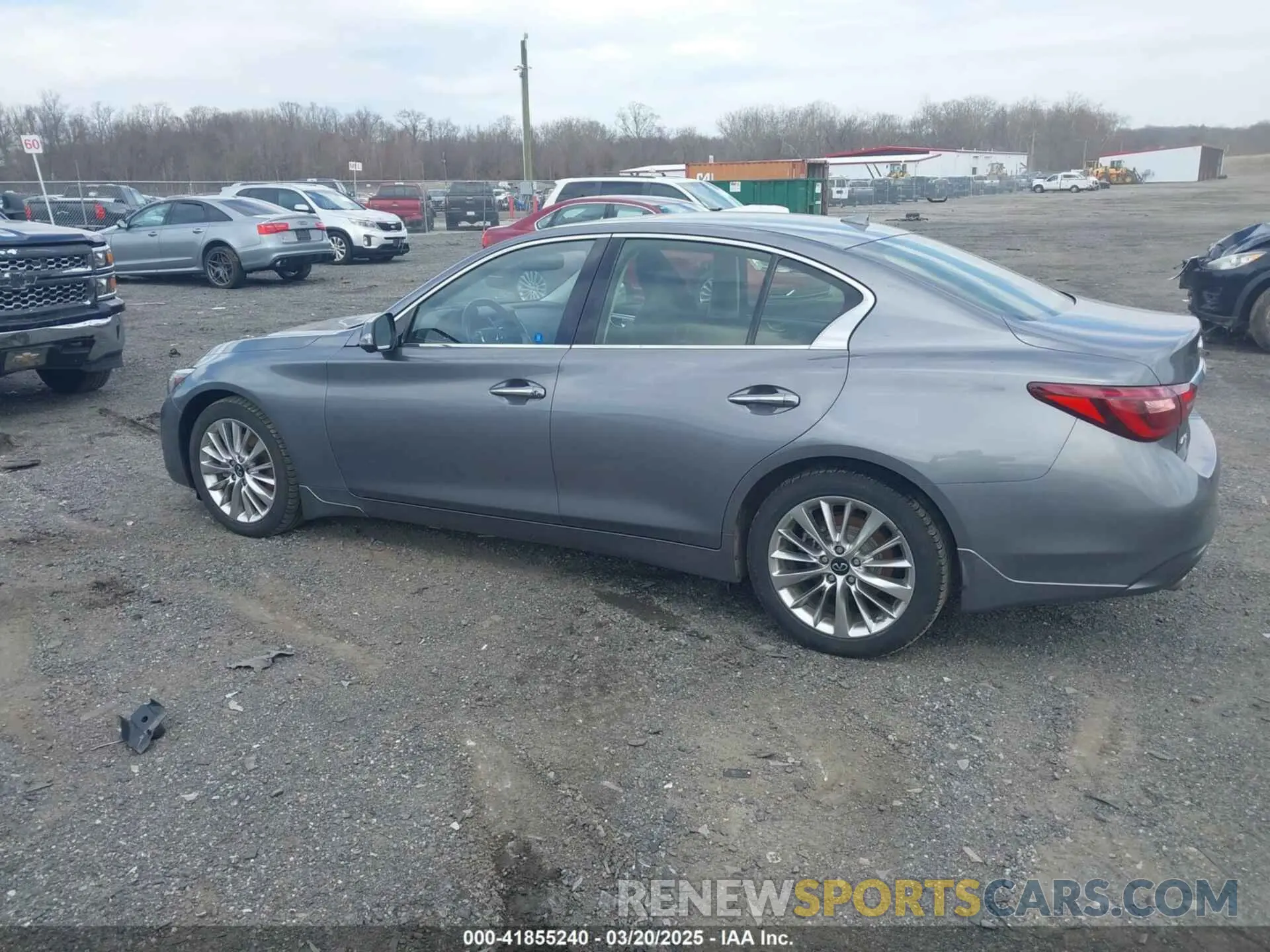 14 Photograph of a damaged car JN1EV7BRXMM751698 INFINITI Q50 2021