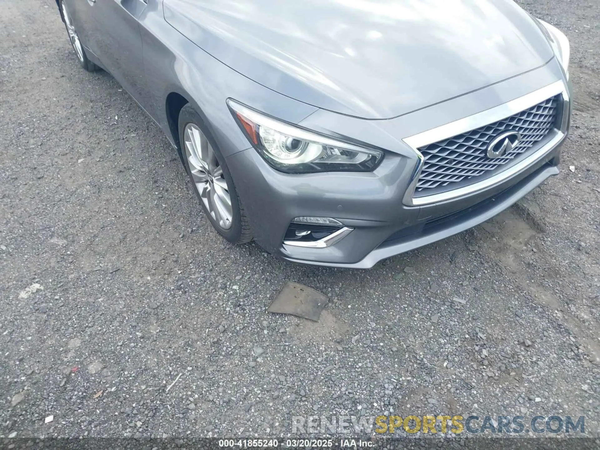 6 Photograph of a damaged car JN1EV7BRXMM751698 INFINITI Q50 2021