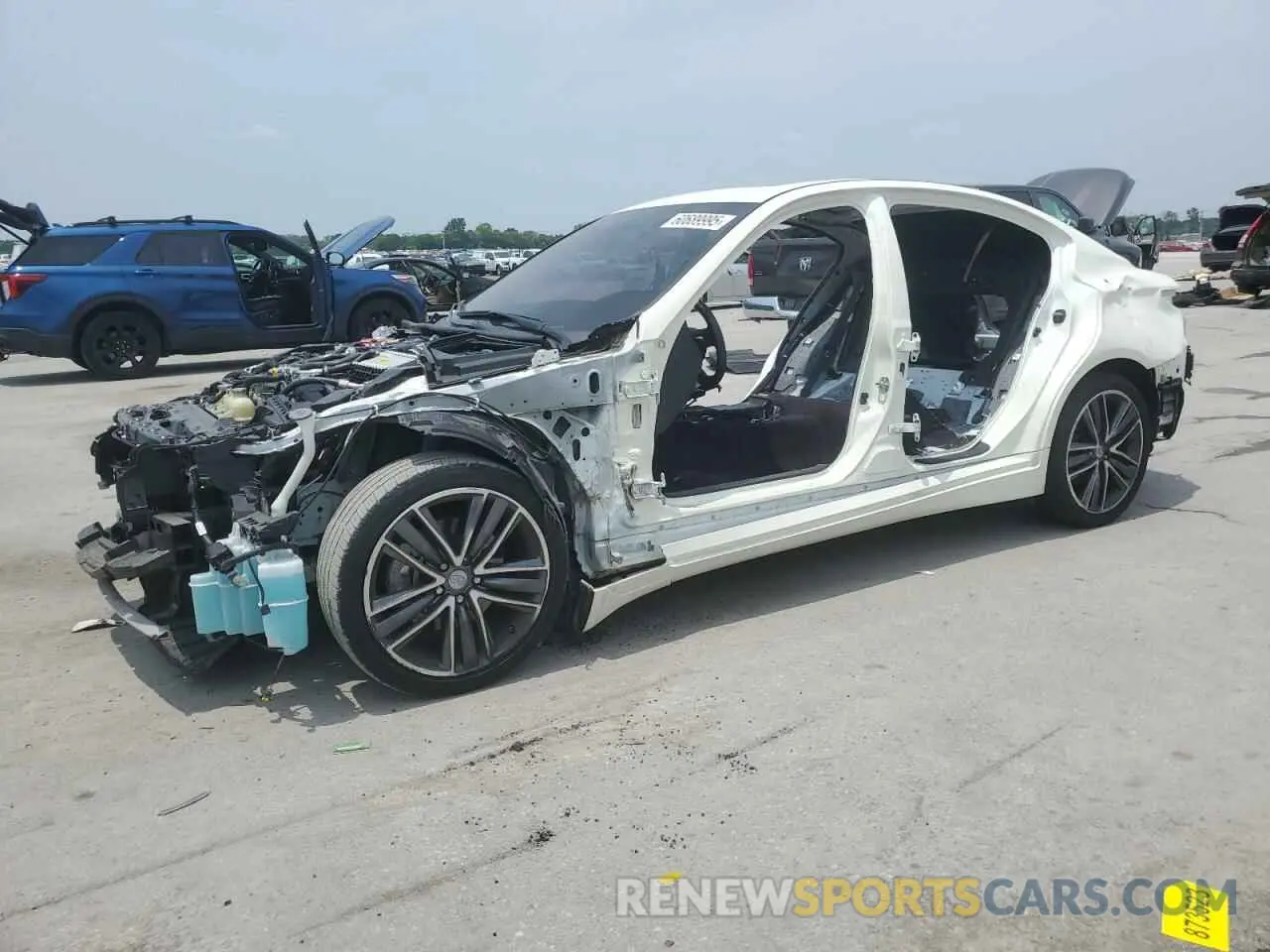 1 Фотография поврежденного автомобиля JN1EV7CP4MM700212 INFINITI Q50 2021