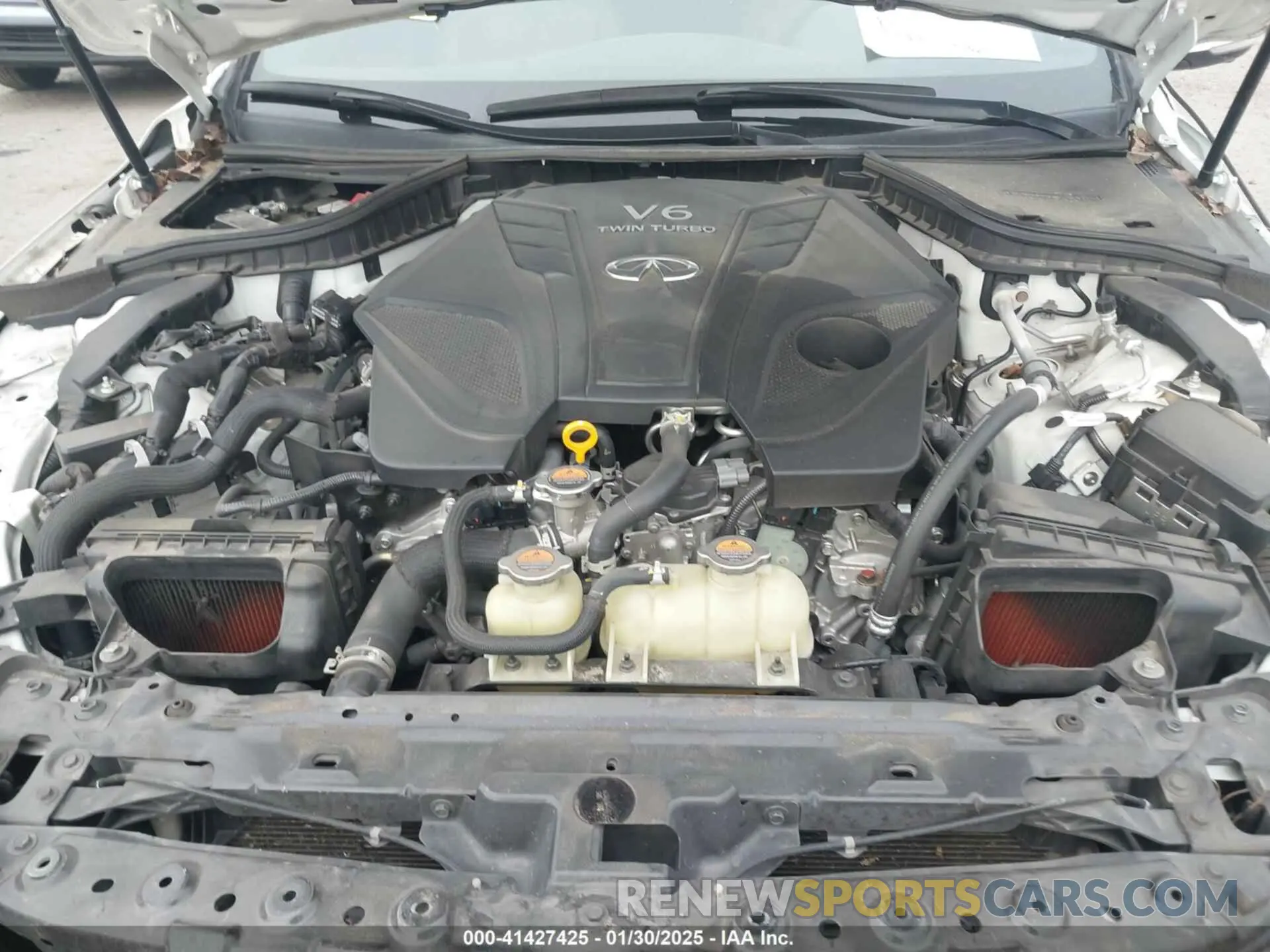 10 Photograph of a damaged car JN1EV7CP4MM707726 INFINITI Q50 2021