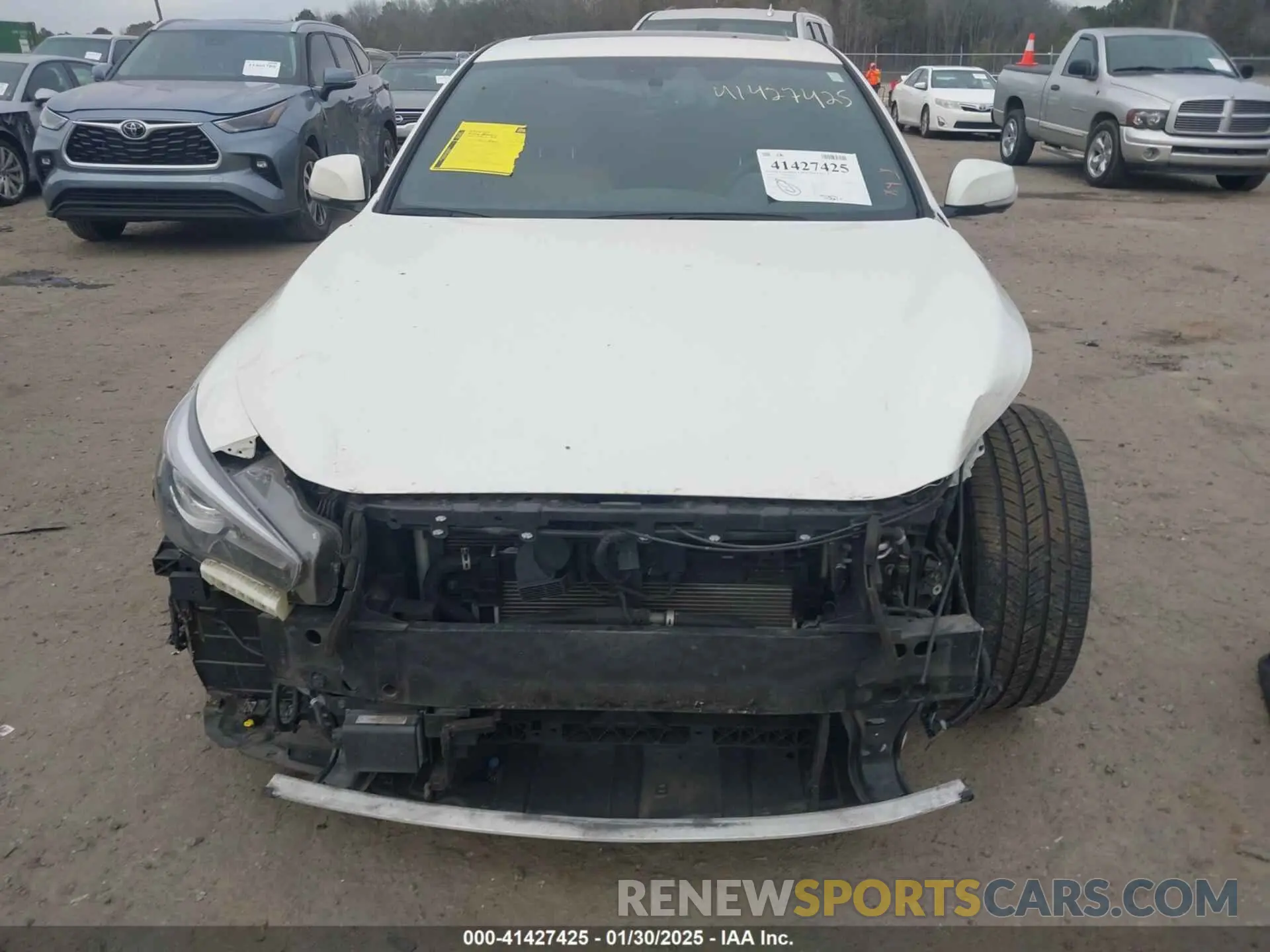 13 Photograph of a damaged car JN1EV7CP4MM707726 INFINITI Q50 2021