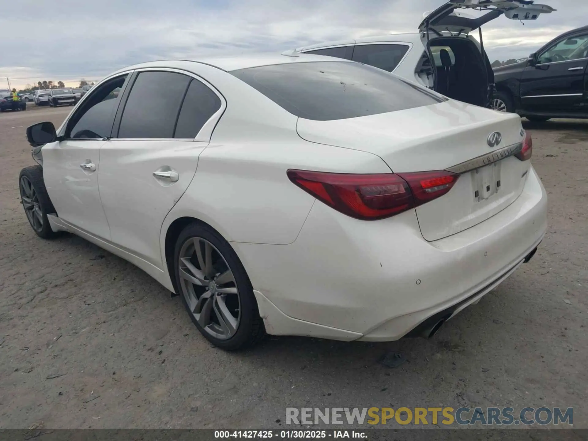 3 Photograph of a damaged car JN1EV7CP4MM707726 INFINITI Q50 2021