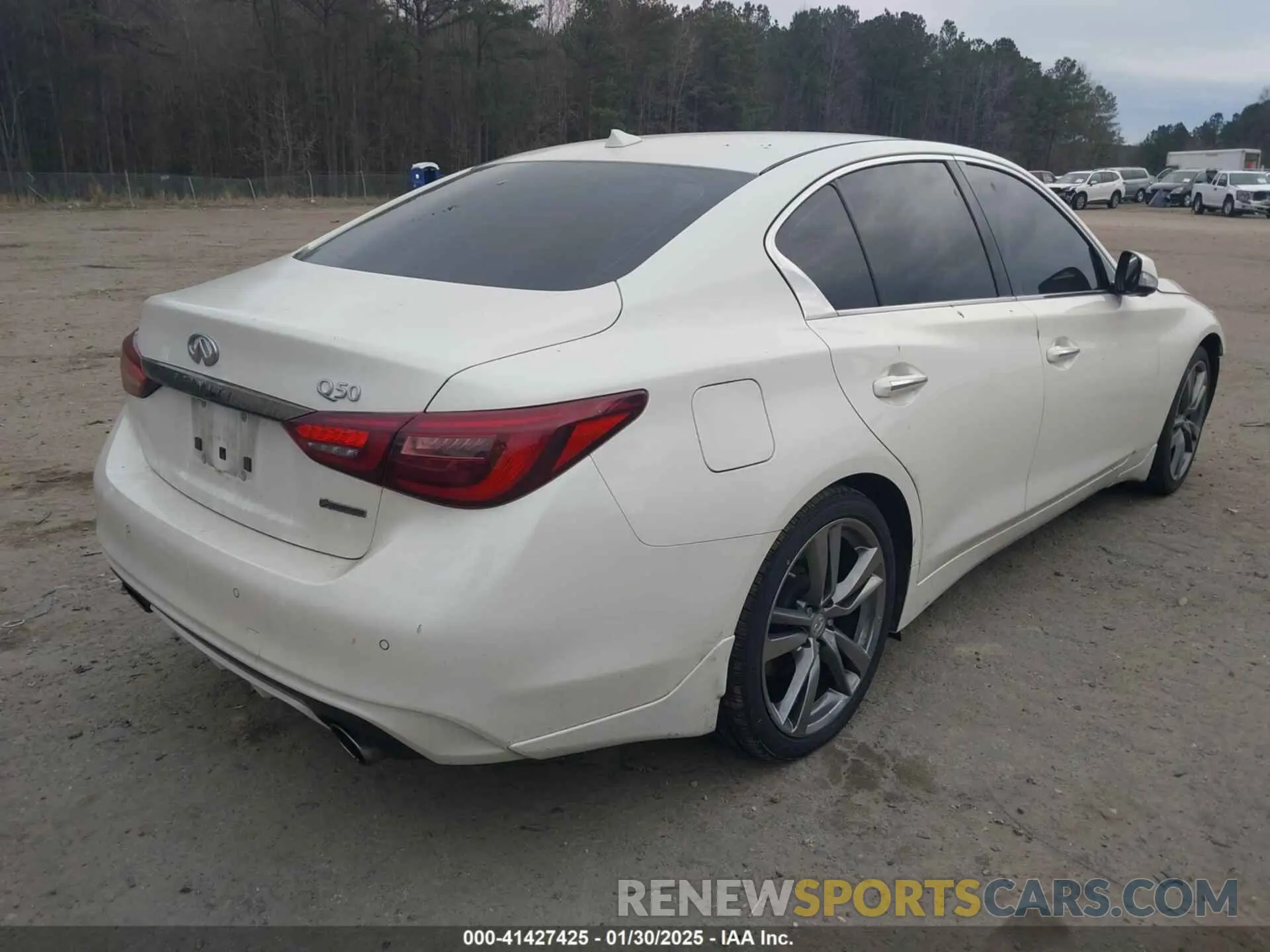 4 Photograph of a damaged car JN1EV7CP4MM707726 INFINITI Q50 2021