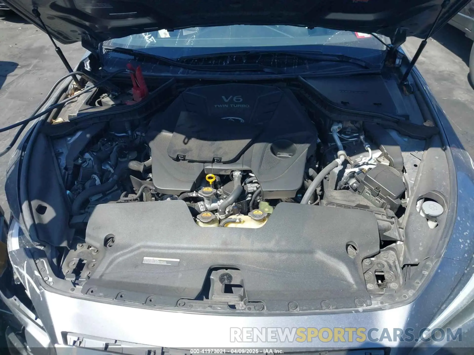 10 Photograph of a damaged car JN1EV7CP9MM702179 INFINITI Q50 2021