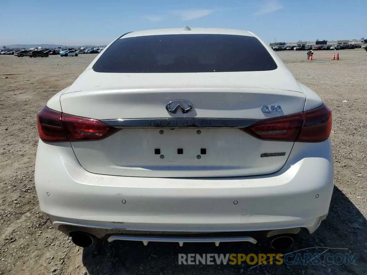 6 Photograph of a damaged car JN1EV7CPXMM705687 INFINITI Q50 2021
