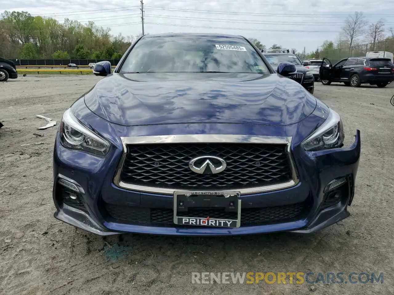 5 Photograph of a damaged car JN1EV7CR2MM755372 INFINITI Q50 2021
