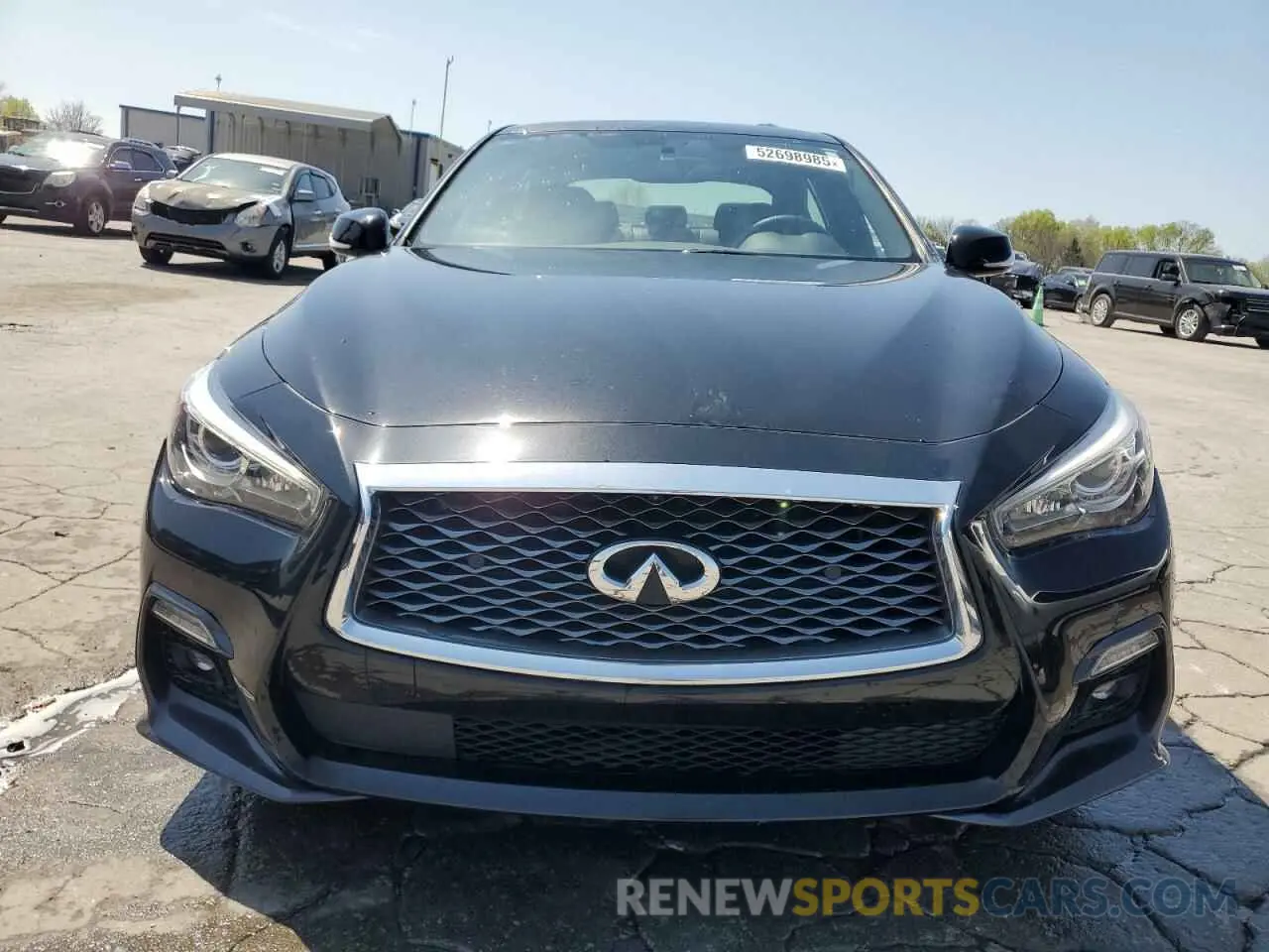 5 Фотография поврежденного автомобиля JN1EV7CR6MM752944 INFINITI Q50 2021
