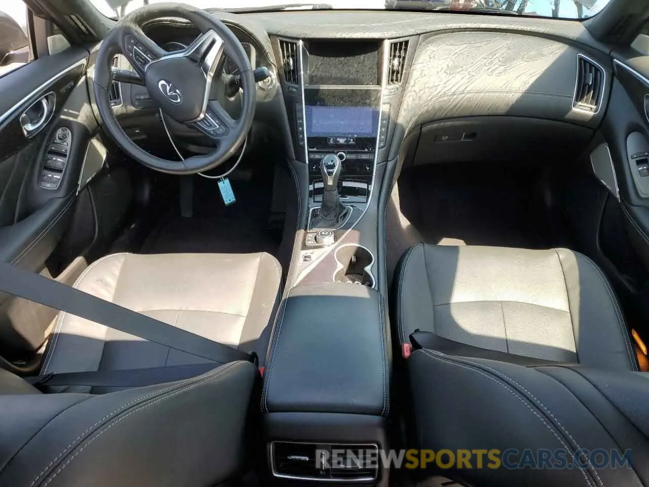 8 Фотография поврежденного автомобиля JN1EV7CR6MM752944 INFINITI Q50 2021