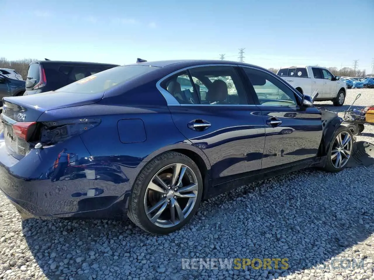 3 Фотография поврежденного автомобиля JN1EV7CR7MM756016 INFINITI Q50 2021