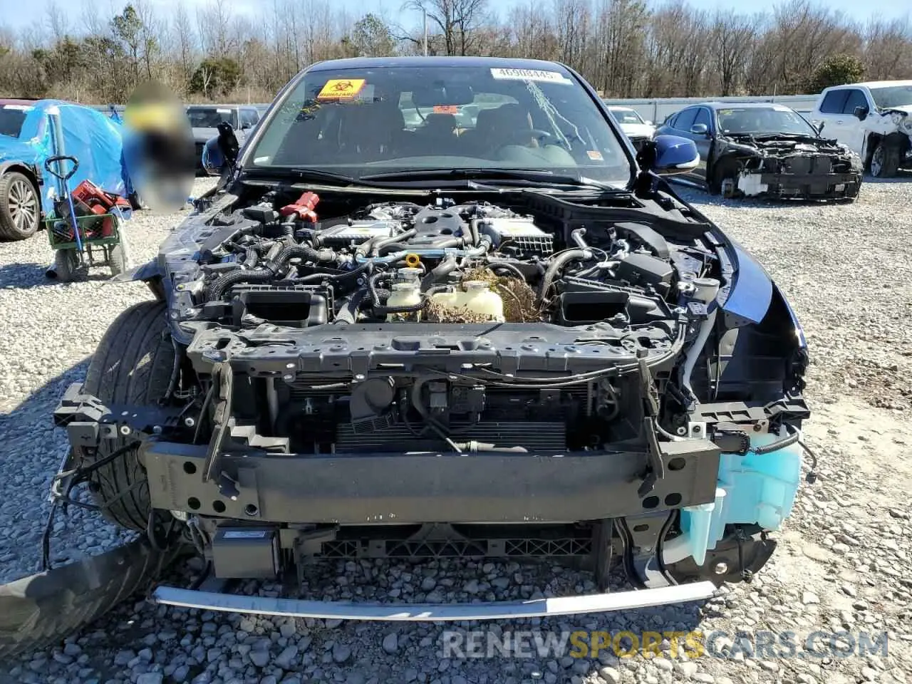 5 Фотография поврежденного автомобиля JN1EV7CR7MM756016 INFINITI Q50 2021