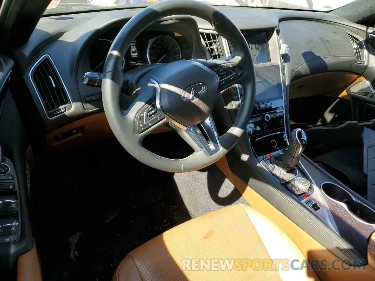 8 Фотография поврежденного автомобиля JN1EV7CR7MM756016 INFINITI Q50 2021