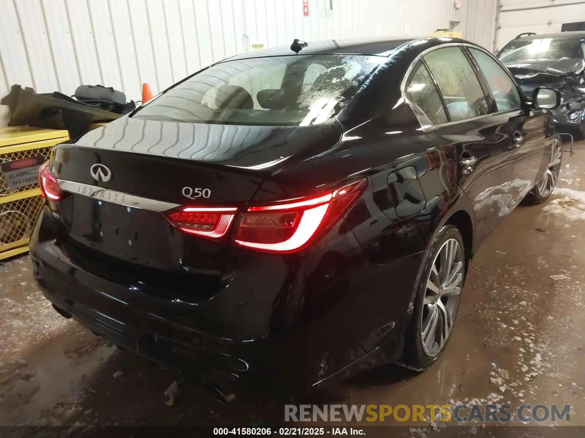 4 Фотография поврежденного автомобиля JN1EV7CR8MM751195 INFINITI Q50 2021