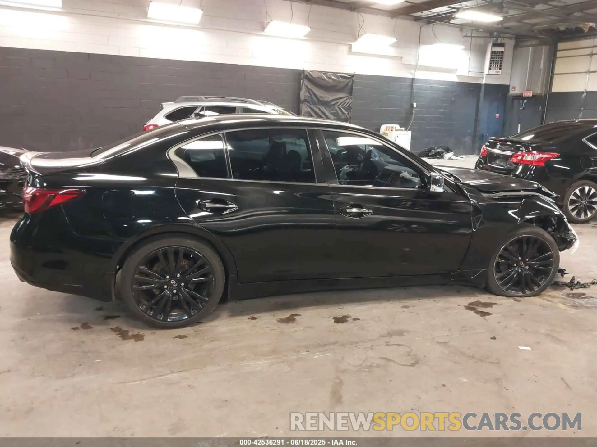 13 Photograph of a damaged car JN1EV7CR8MM755375 INFINITI Q50 2021