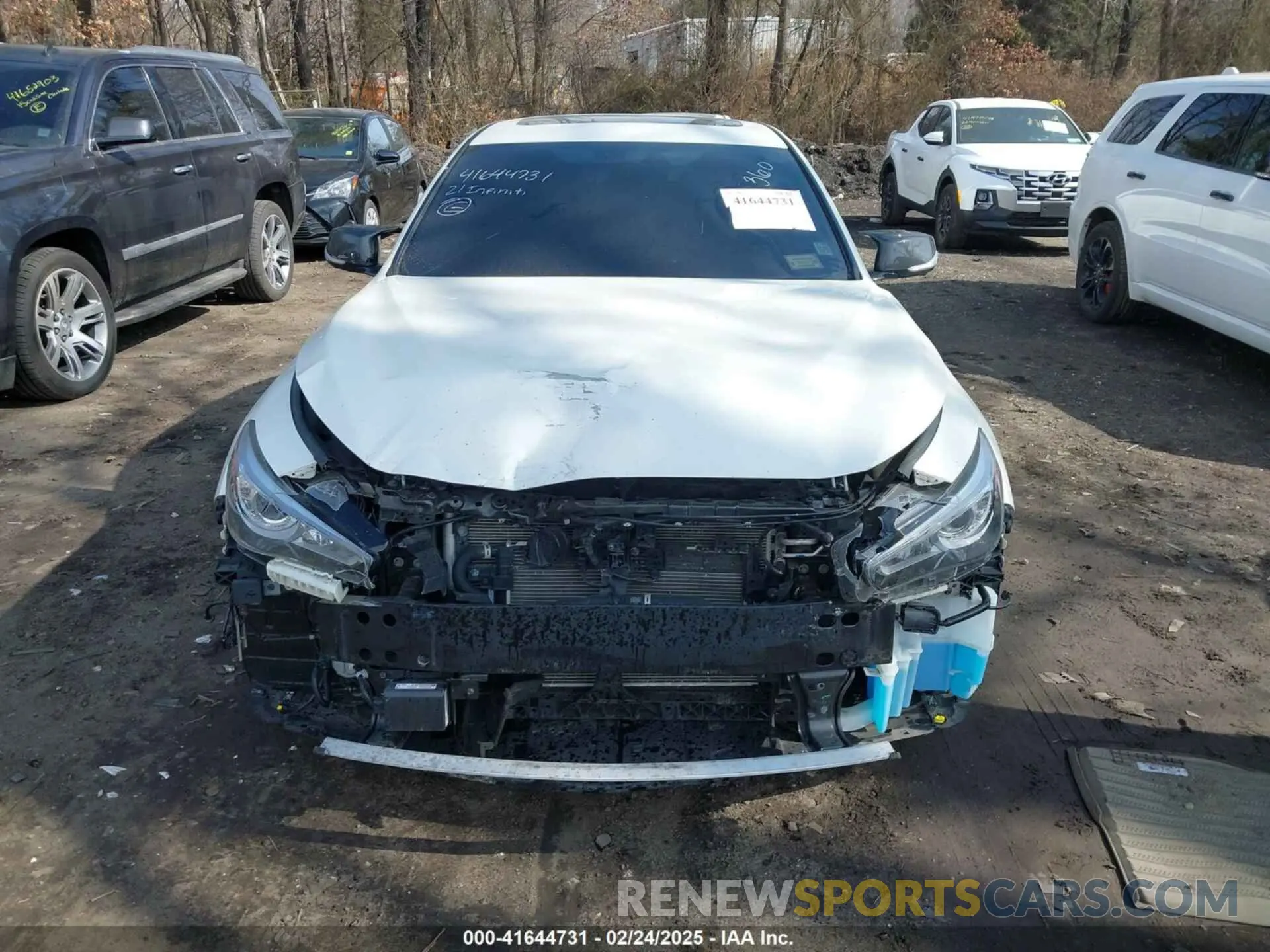 12 Фотография поврежденного автомобиля JN1EV7CRXMM750159 INFINITI Q50 2021