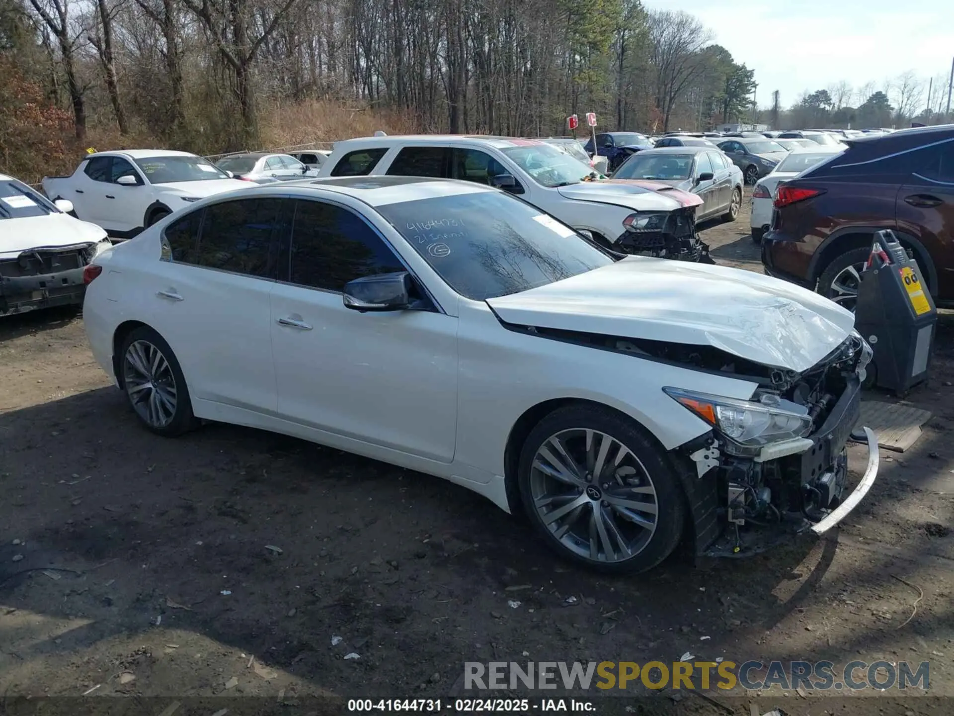 13 Фотография поврежденного автомобиля JN1EV7CRXMM750159 INFINITI Q50 2021