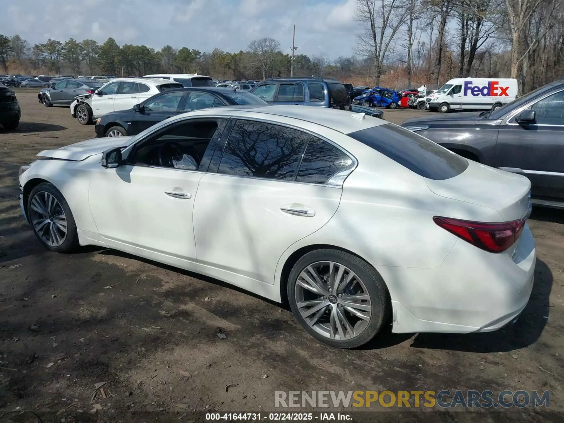 14 Фотография поврежденного автомобиля JN1EV7CRXMM750159 INFINITI Q50 2021