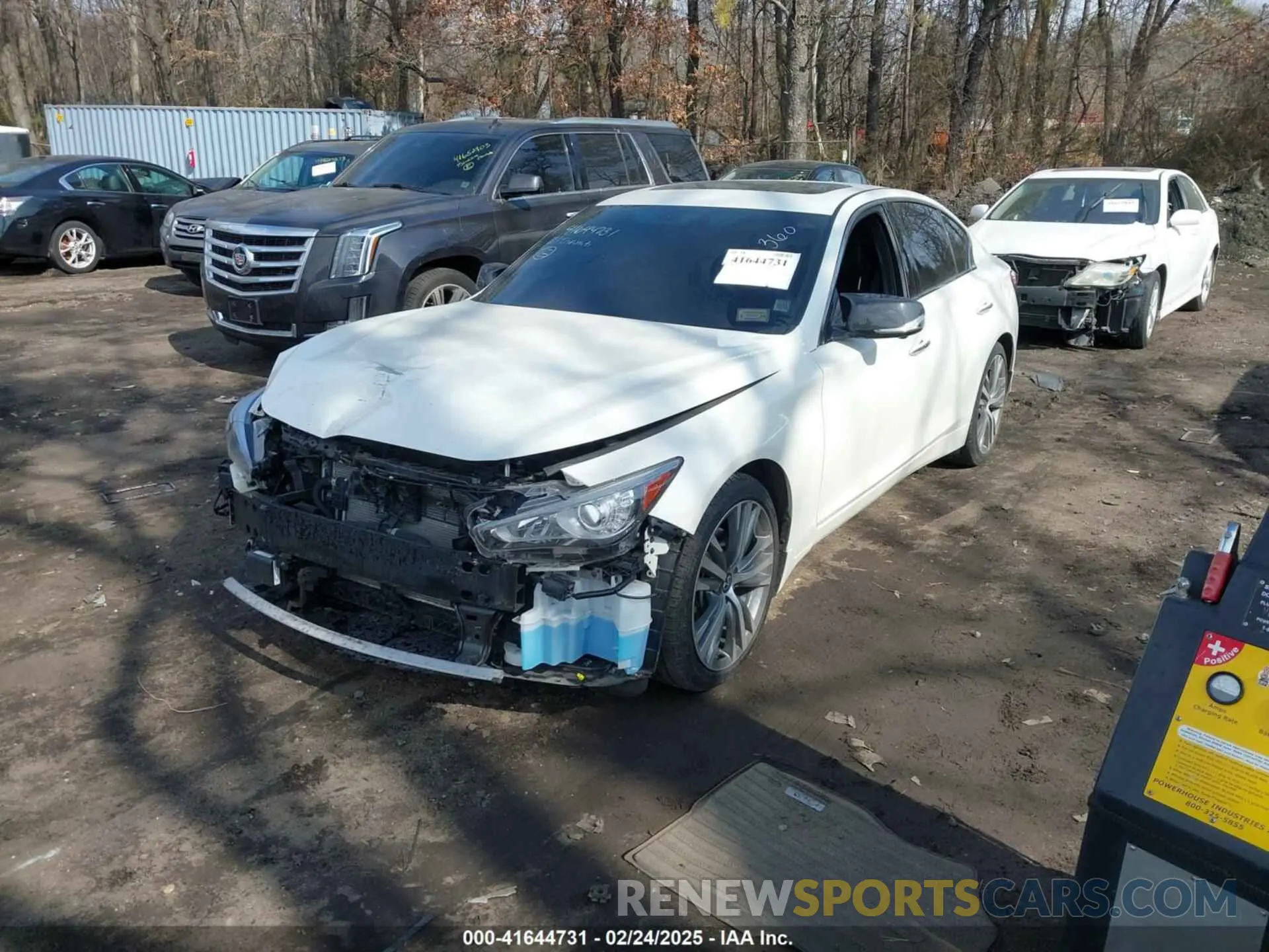 2 Фотография поврежденного автомобиля JN1EV7CRXMM750159 INFINITI Q50 2021