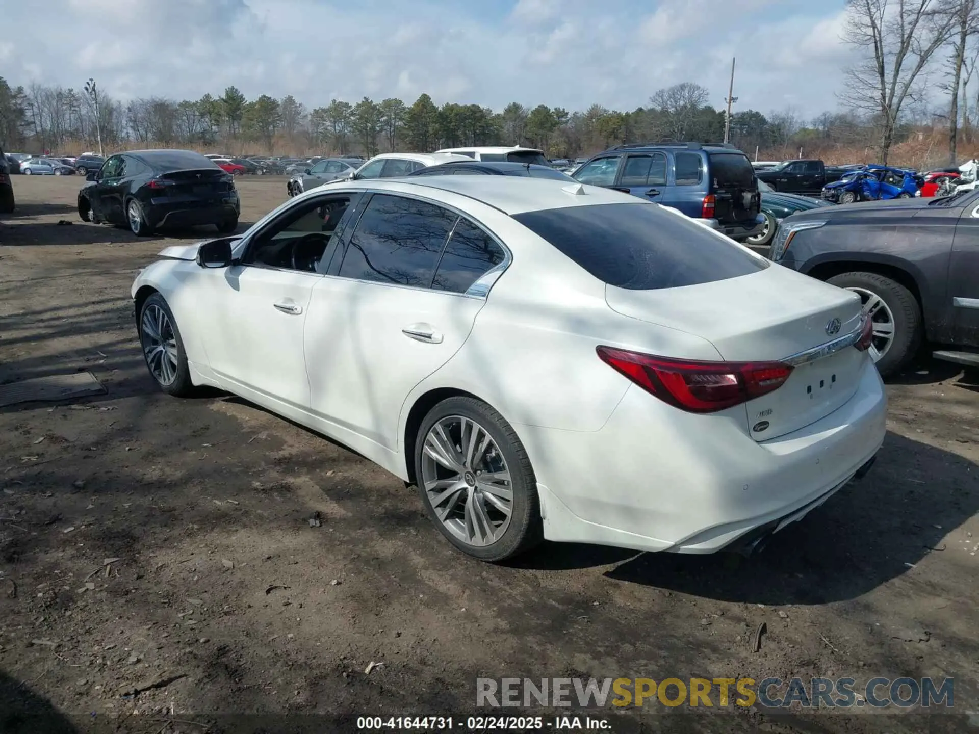 3 Фотография поврежденного автомобиля JN1EV7CRXMM750159 INFINITI Q50 2021