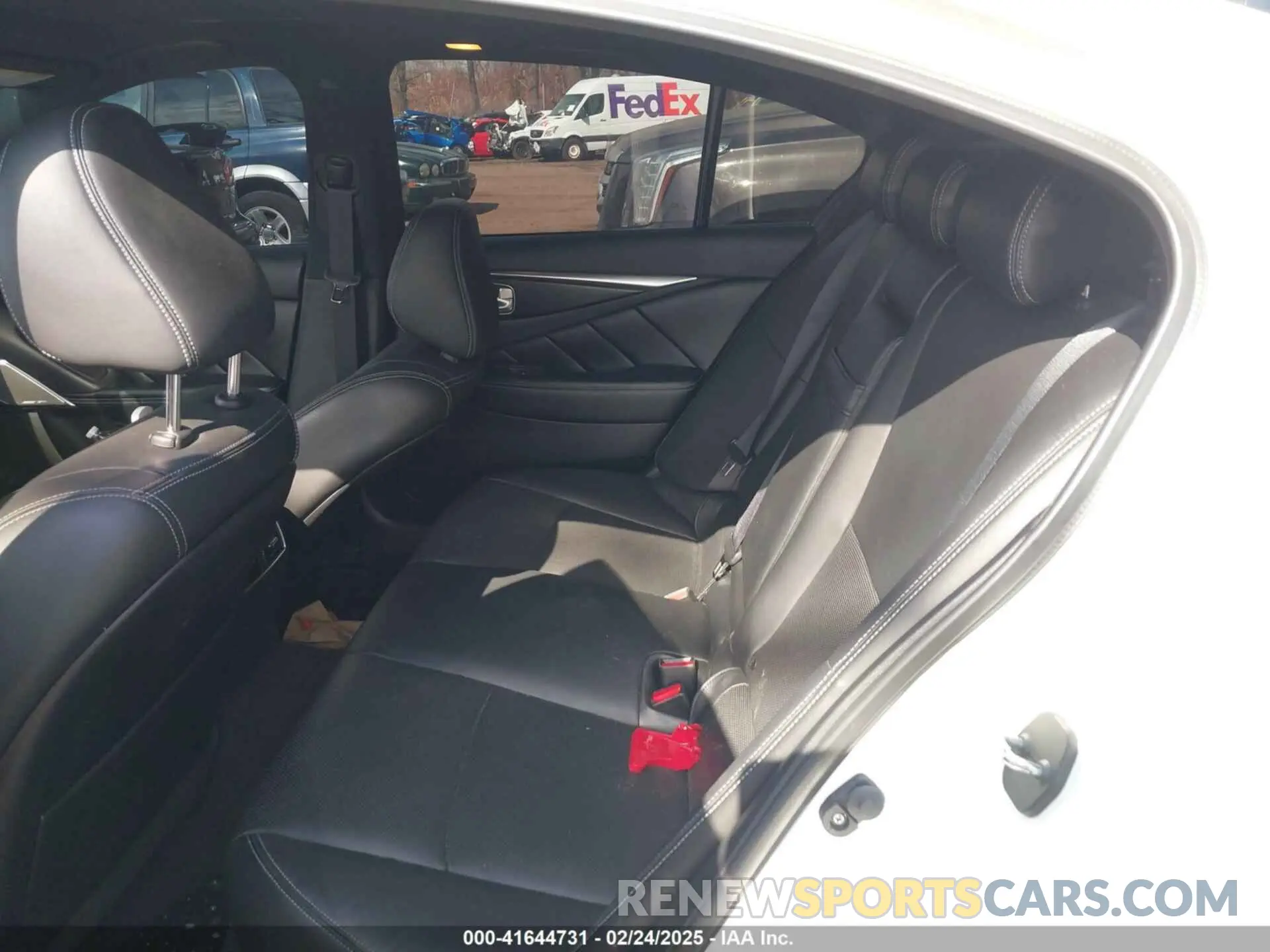 8 Фотография поврежденного автомобиля JN1EV7CRXMM750159 INFINITI Q50 2021