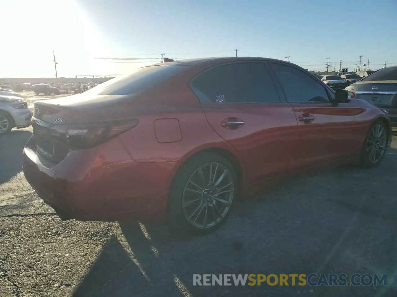 3 Фотография поврежденного автомобиля JN1FV7DP4MM850257 INFINITI Q50 2021