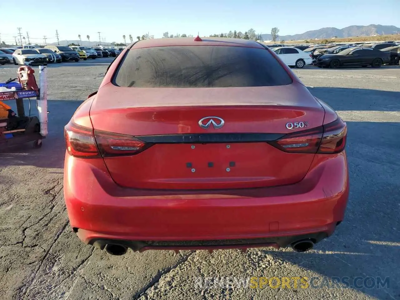 6 Фотография поврежденного автомобиля JN1FV7DP4MM850257 INFINITI Q50 2021