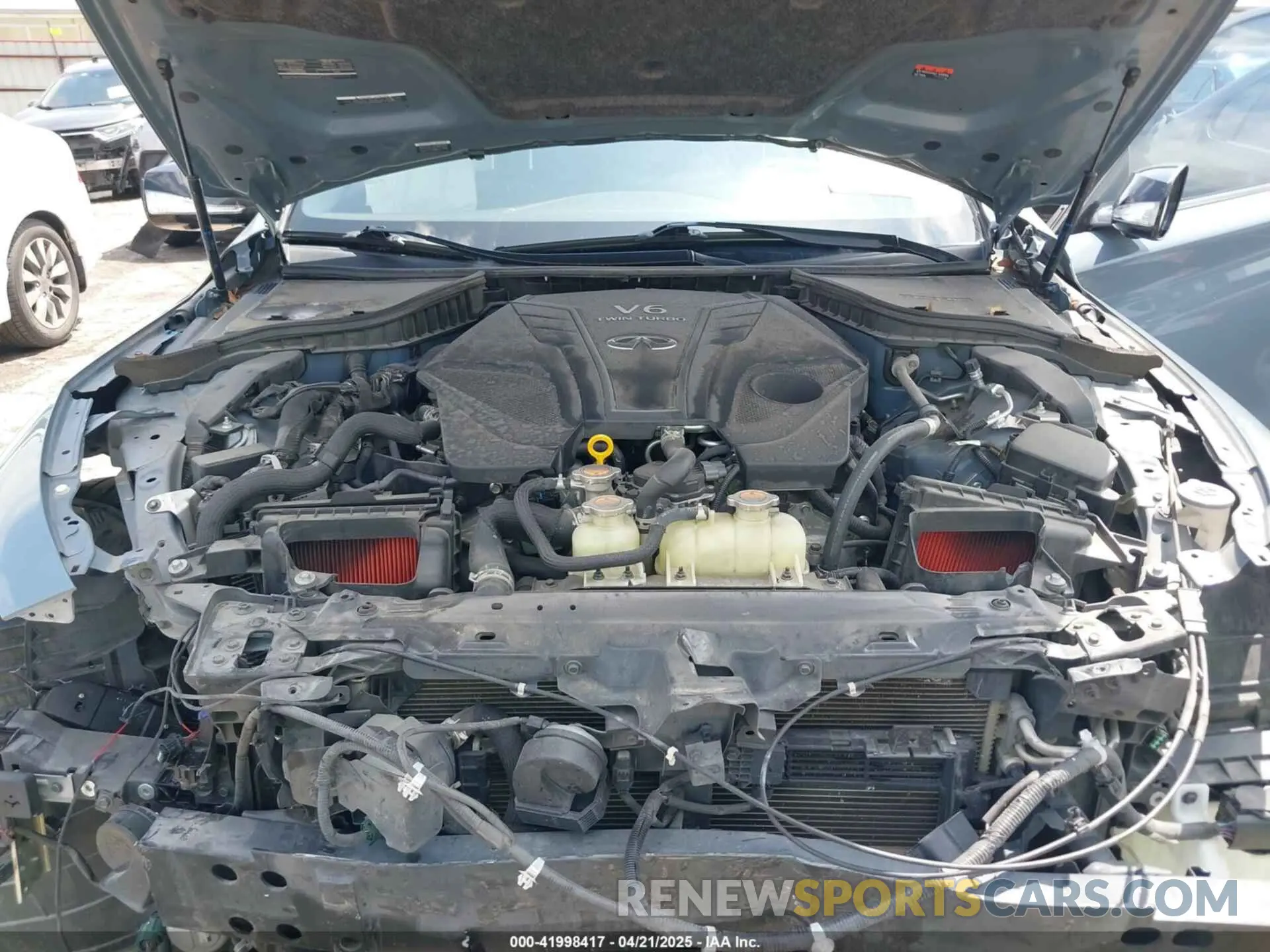 10 Photograph of a damaged car JN1FV7DP5MM850509 INFINITI Q50 2021