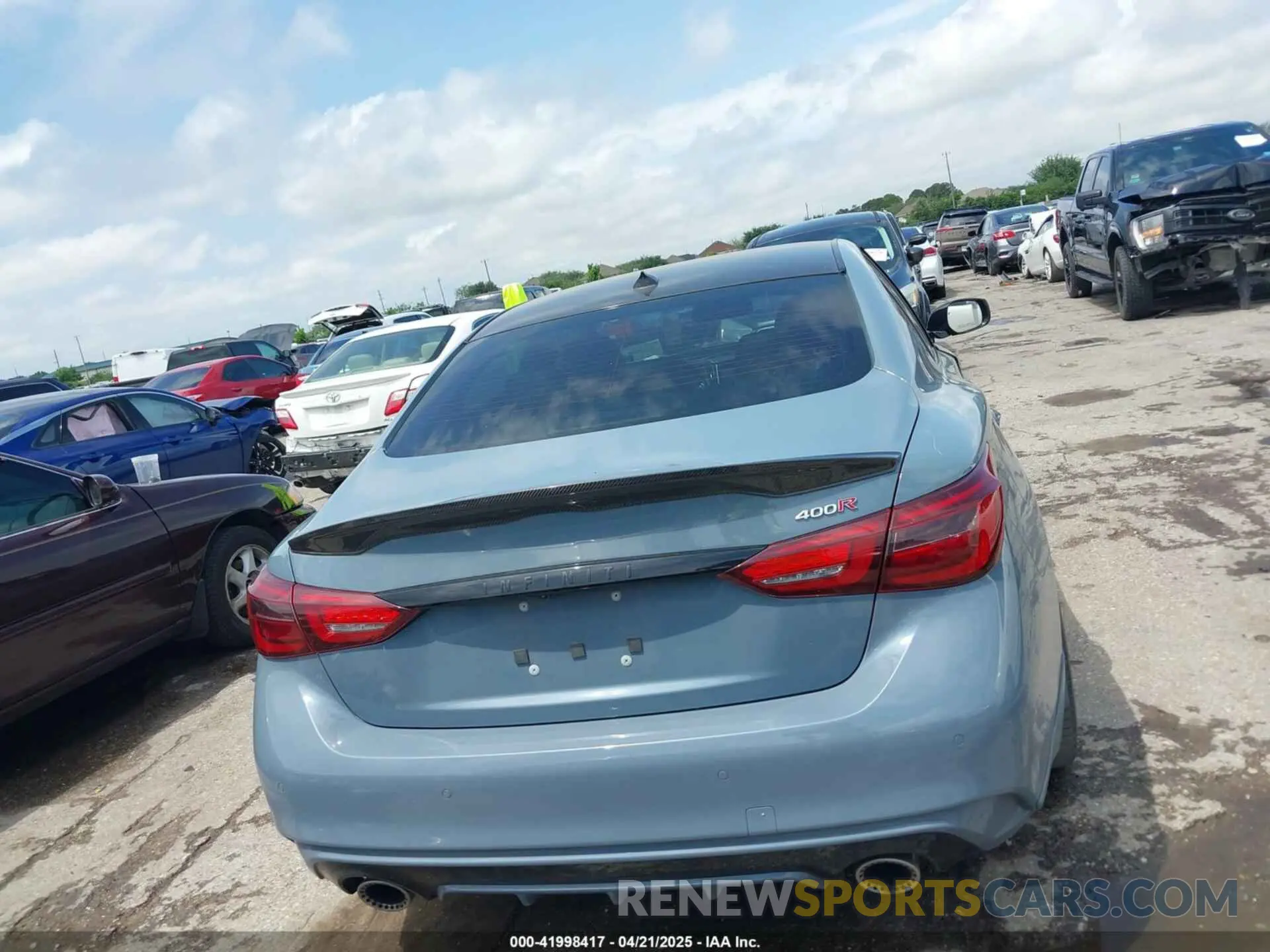 16 Photograph of a damaged car JN1FV7DP5MM850509 INFINITI Q50 2021