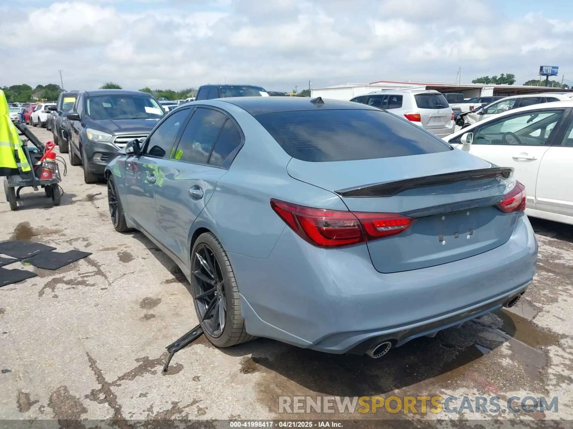 3 Photograph of a damaged car JN1FV7DP5MM850509 INFINITI Q50 2021