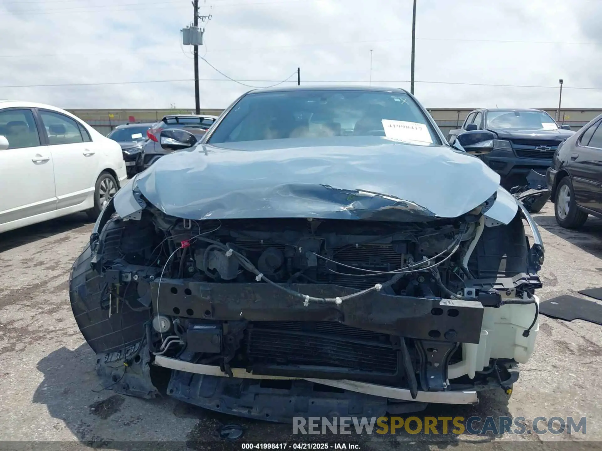 6 Photograph of a damaged car JN1FV7DP5MM850509 INFINITI Q50 2021