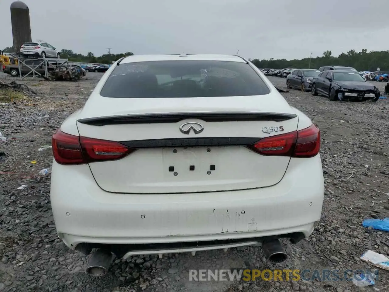 6 Photograph of a damaged car JN1FV7DP5MM850722 INFINITI Q50 2021