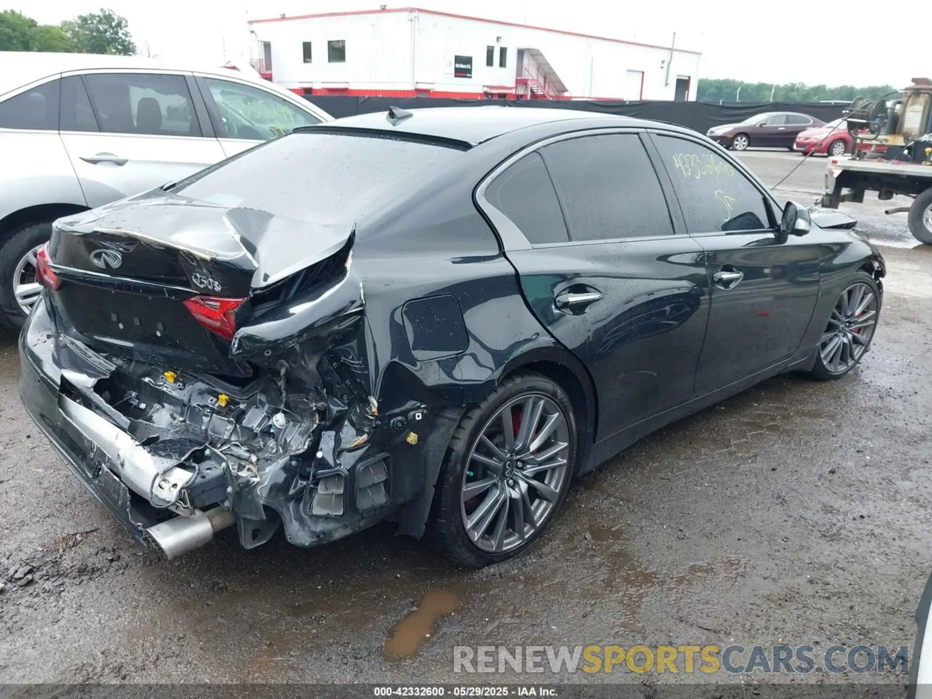 4 Фотография поврежденного автомобиля JN1FV7DP8MM850293 INFINITI Q50 2021