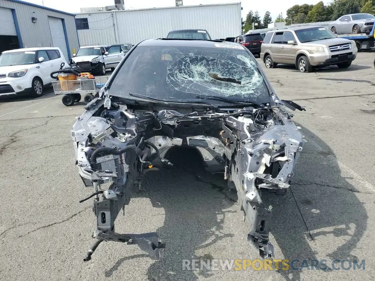 5 Фотография поврежденного автомобиля JN1FV7DP9MM850495 INFINITI Q50 2021