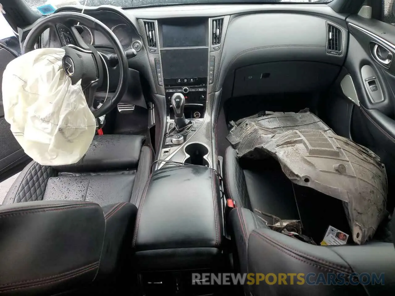8 Фотография поврежденного автомобиля JN1FV7DR3MM880772 INFINITI Q50 2021