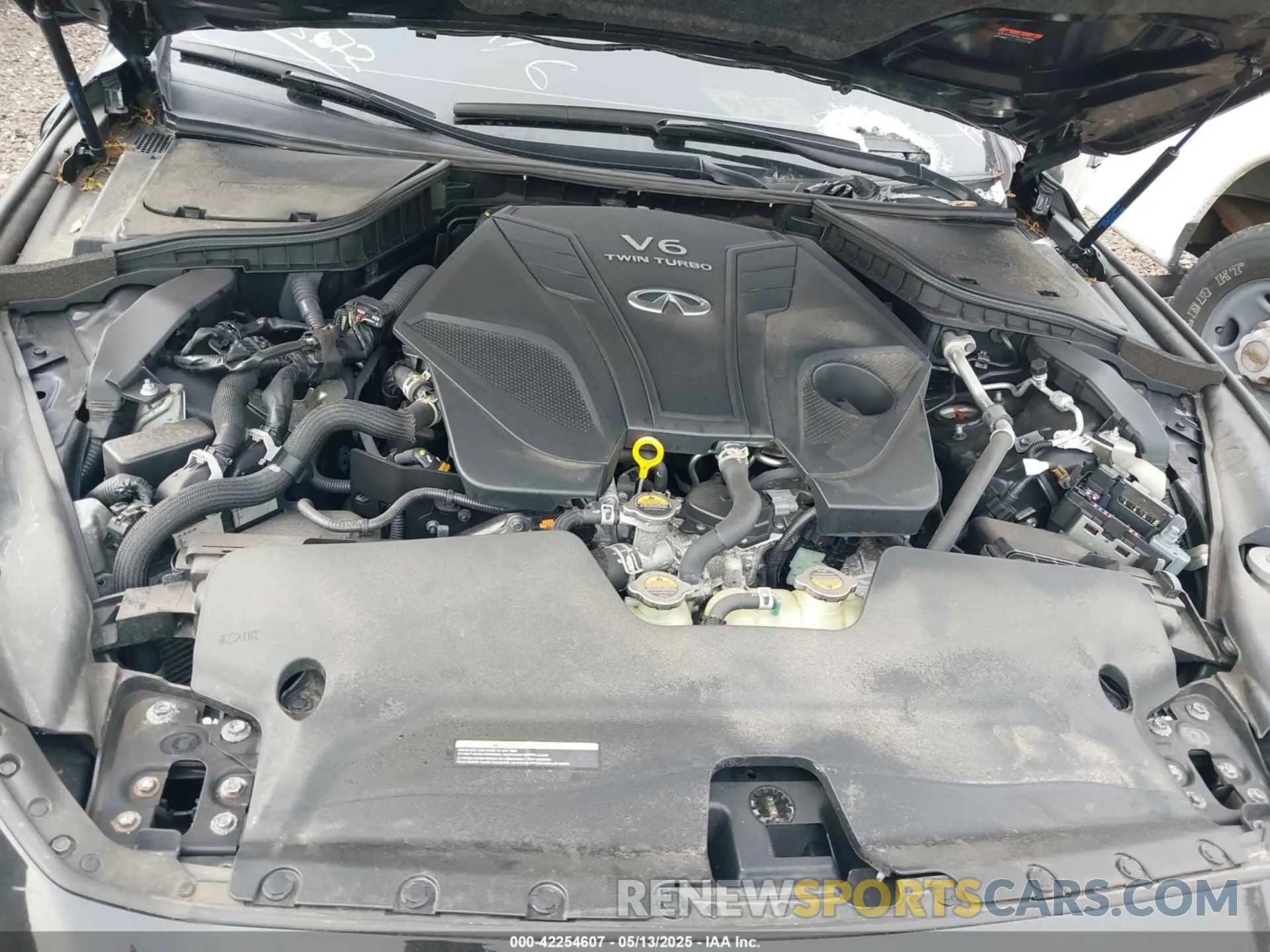 10 Photograph of a damaged car JN1FV7DR6MM880572 INFINITI Q50 2021