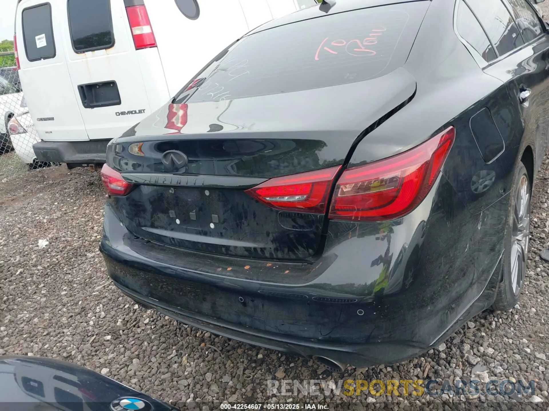 15 Photograph of a damaged car JN1FV7DR6MM880572 INFINITI Q50 2021