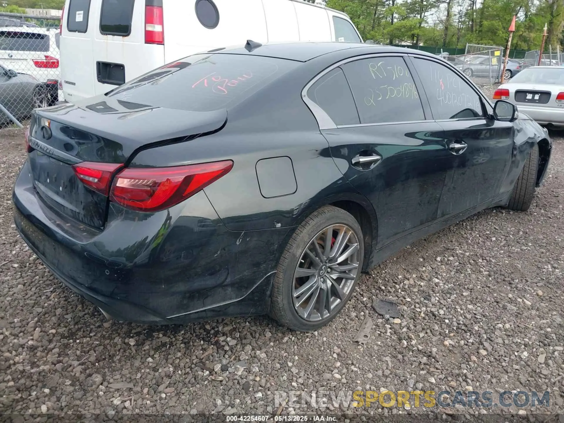 4 Photograph of a damaged car JN1FV7DR6MM880572 INFINITI Q50 2021